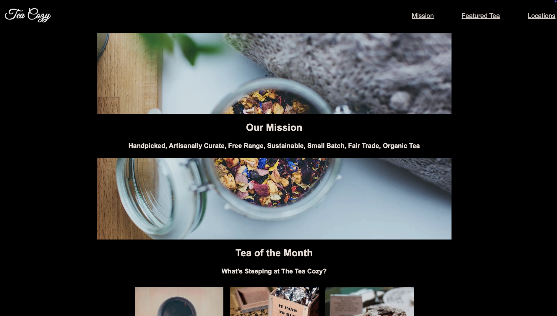 TeaCozy project